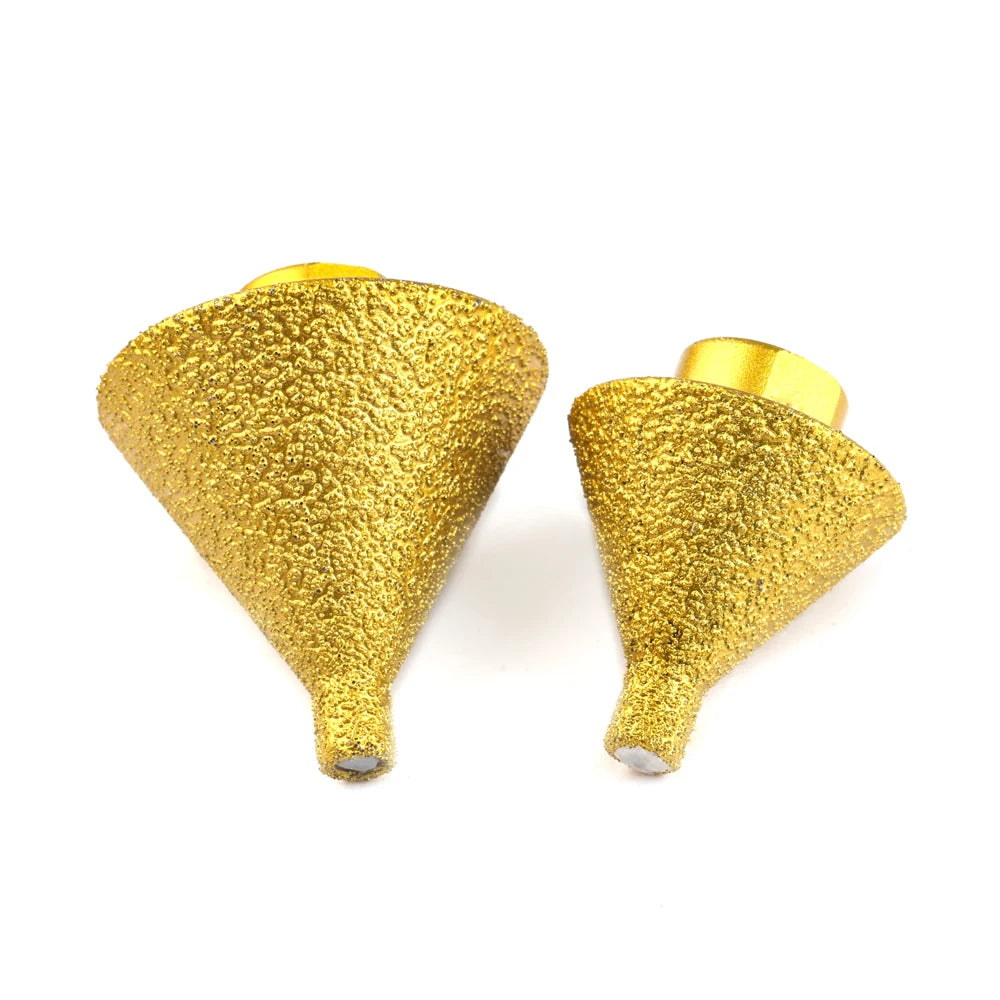 Diamond Chamfer Reaming Grinding Edge Trimming Multi-Function Bit Opener Marble Tile Glass Cone Drill Bit Engraver Tools